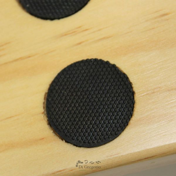 Levastivali In Legno Di Faggio Delfa - Con Nome Inciso, 6 Gommini Antiscivolo, Pratico E Resistente - Foto 6