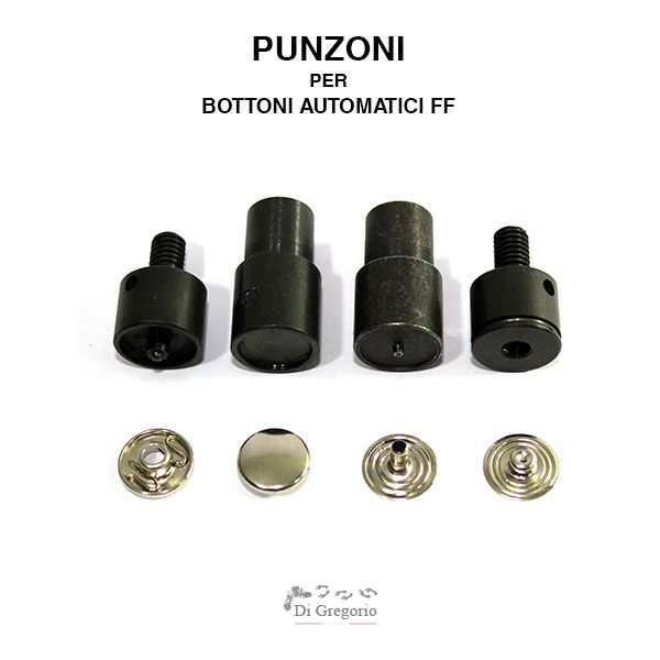 Punzones para botones de presión tipo FF